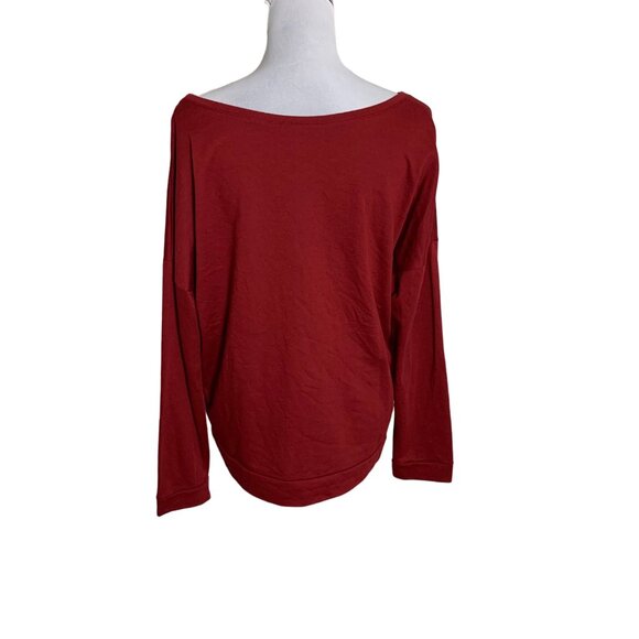 V is for Vodka Shirt Sz XXL Single Lady Valentines Day Long Sleeve Maroon Funny - Picture 12 of 12